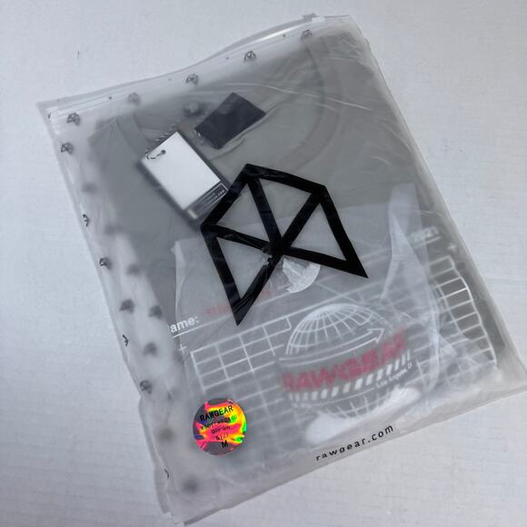 Rawgear Grey Long Sleeve Graphic T-Shirt Model# RG440 Size Medium NWT - Picture 9 of 9